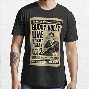 Buddy Holly Concert Poster. Essential T-Shirt