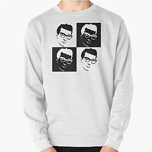 Buddy Holly Black and White Pullover Sweatshirt