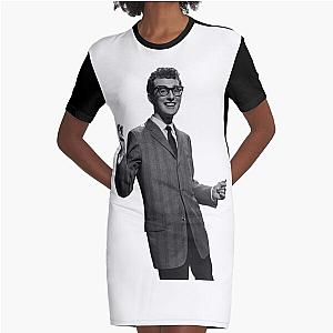 Buddy Holly Graphic T-Shirt Dress