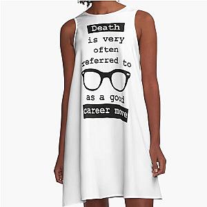 Buddy Holly quote - Good career move A-Line Dress