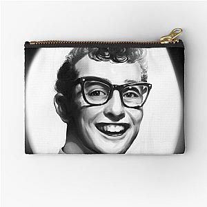 Buddy Holly Portrait Zipper Pouch