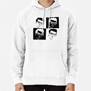 Buddy Holly Black and White Pullover Hoodie