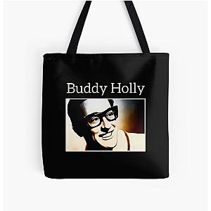 Buddy Holly a Buddy Holly a Buddy Holly All Over Print Tote Bag