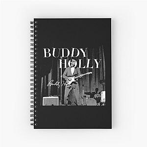 Popular Buddy Holly singer Spiral Notebook