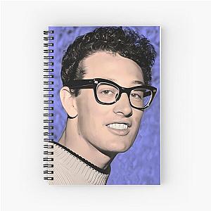 Portrait Buddy Holly Spiral Notebook