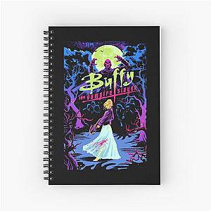 buffy the vampire slayer art   	 Spiral Notebook