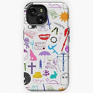 Buffy Symbology, Multi-color  Rainbow  PRIDE! iPhone Tough Case