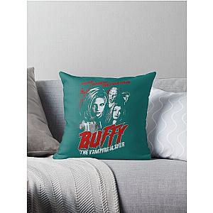 buffy the vampire slayer cult Throw Pillow