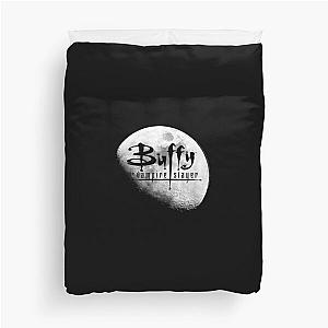 Buffy the Vampire Slayer Buffy Logo Moon Duvet Cover