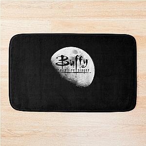 Buffy the Vampire Slayer Buffy Logo Moon Bath Mat