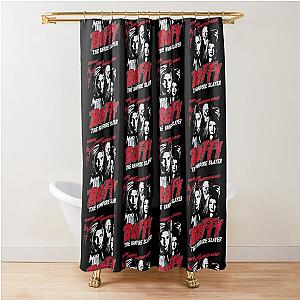 Buffy The Vampire Slayer Horror Movie Shower Curtain