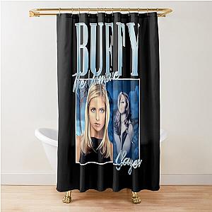 Buffy the Vampire Slayer   	 Shower Curtain