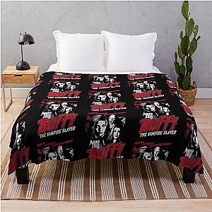 Buffy The Vampire Slayer Horror Movie Throw Blanket