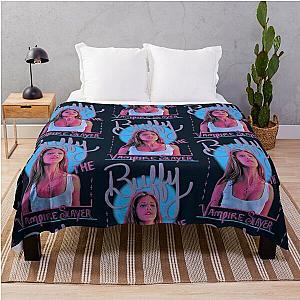 Vintage 90s Buffy The Vampire Slayer Throw Blanket