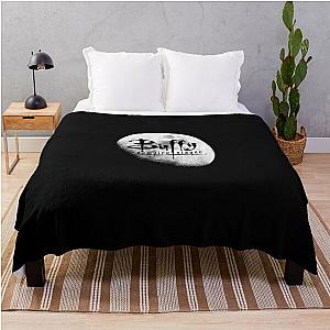 Buffy the Vampire Slayer Buffy Logo Moon Throw Blanket