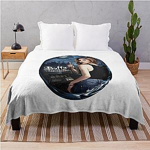 Mens Womens Buffy Summers Film Spike  Graphic For Fans Throw Blanket