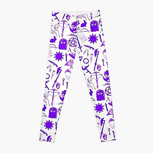 Buffy Symbology, Purple Leggings