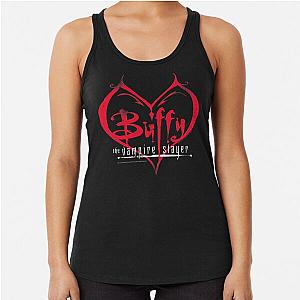 Buffy the Vampire Slayer Heart Buffy  Racerback Tank Top