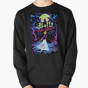 buffy the vampire slayer art Pullover Sweatshirt