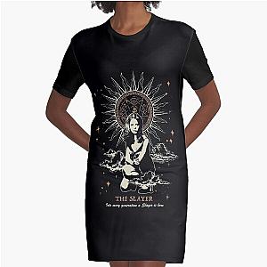 Vintage Inspired Buffy The Vampire Slayer Graphic T-Shirt Dress