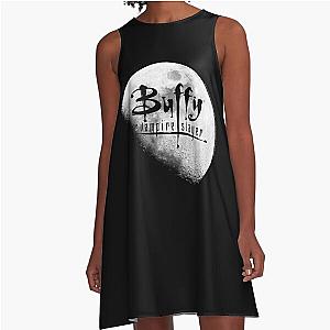 Buffy the Vampire Slayer Buffy Logo A-Line Dress