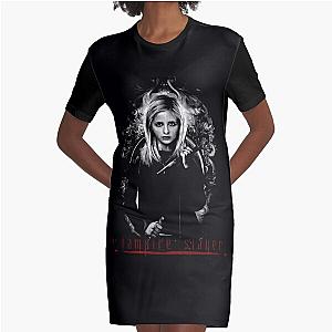 Buffy The Vampire Slayer 1996 Angel Vampire Graphic T-Shirt Dress