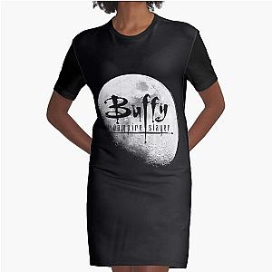 Buffy the Vampire Slayer Angel Embrac Graphic T-Shirt Dress