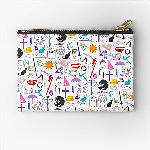 Buffy Symbology, Multi-color  Rainbow  PRIDE! Zipper Pouch