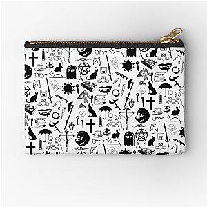 Buffy Symbology, Black Zipper Pouch