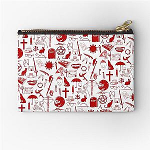 Buffy Symbology, Red Zipper Pouch