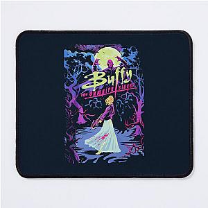 Vintage Buffy Vampire And Demon Hunter Mouse Pad