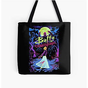 buffy the vampire slayer art   	 All Over Print Tote Bag