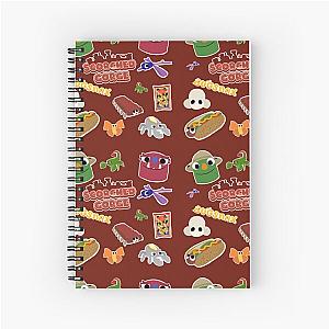 Bugsnax Fan Art  Scorched Gorge  Spiral Notebook