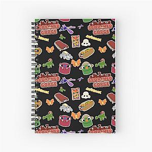 Bugsnax Fan Art Scorched Gorge Bookbag  Spiral Notebook