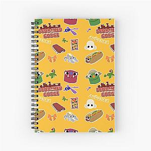 Bugsnax Fan Art  Scorched Gorge  Spiral Notebook