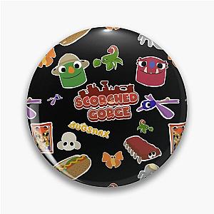 Bugsnax Fan Art Scorched Gorge Bookbag  Pin