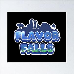 Flavor Falls Bugsnax Location Poster