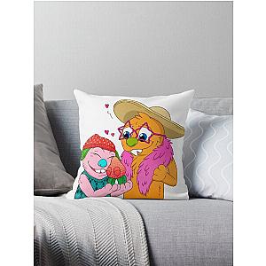 Bugsnax Gramble x Wiggle Throw Pillow