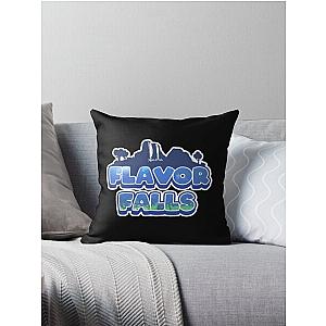 Flavor Falls Bugsnax Location Throw Pillow