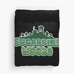 Sugarpine Woods Bugsnax Location Duvet Cover