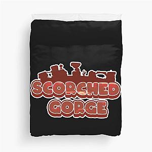 Scorched Gorge Bugsnax Location Duvet Cover