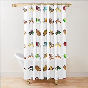 Bugsnax - Fast Food Pack Shower Curtain