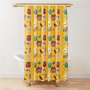 Bugsnax Fan Art  Scorched Gorge  Shower Curtain