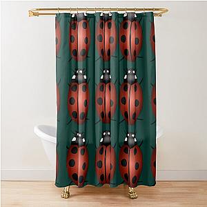 BUGSNAx love Shower Curtain