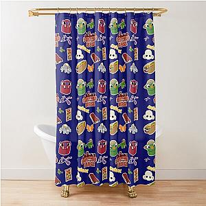 Bugsnax Fan Art  Scorched Gorge Bookbag Shower Curtain