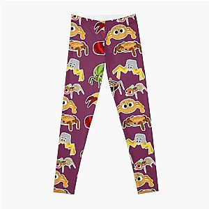 Bugsnax Pack Fan Art Bugs Snacks Pattern Bookbag Leggings