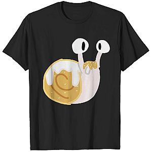 Slow and Steady Wins the Snail Snack with Bugsnax t-shirt