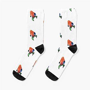 Strawberry Bugsnax  Socks