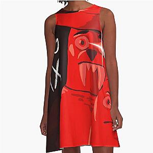 Angry Bugsnax A-Line Dress