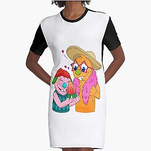 Bugsnax Gramble x Wiggle Graphic T-Shirt Dress